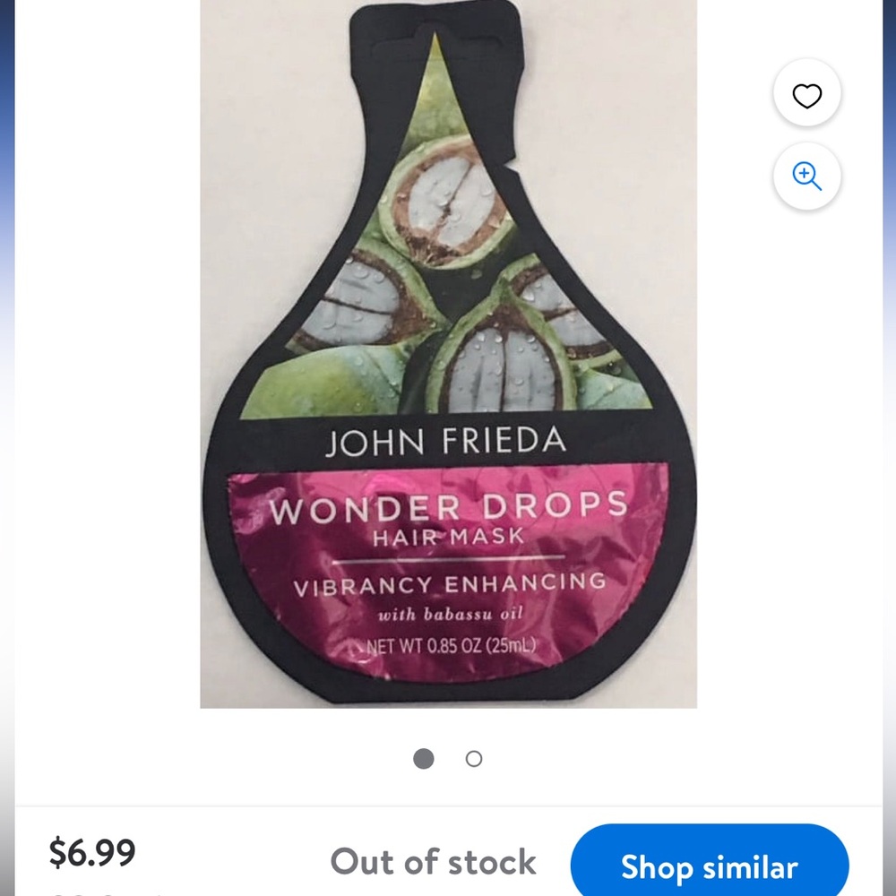 🛑MUST BUNDLE🛑 John Freida Wonder Drops 0.85 oz. Vibrancy Enhancing Hair Mask